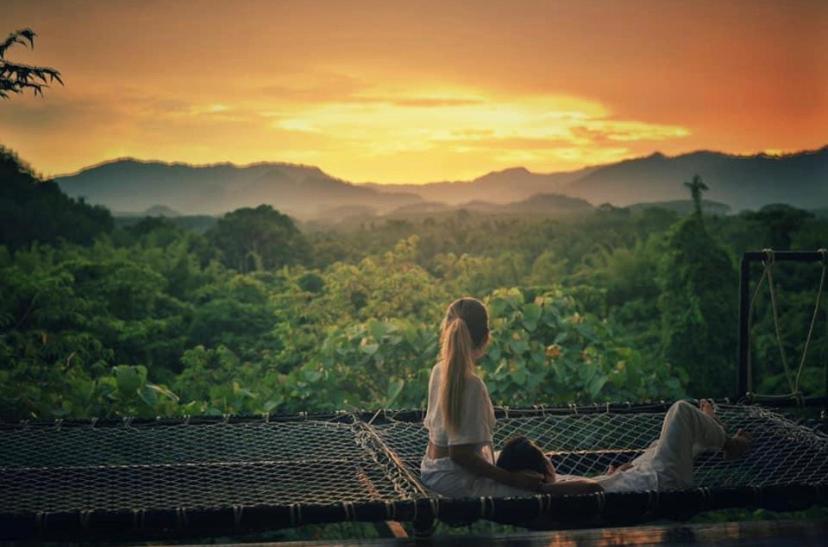 Hotel Tanoshi Glamping In Khao Sok Khao Sok National Park Exterior foto